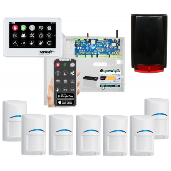 SYSTEM ALARMOWY ROPAM NeoLTE-IP-64-SET TPR-4WS-P 7x BPR2-W12 MR-100R/BLACK 7.2Ah